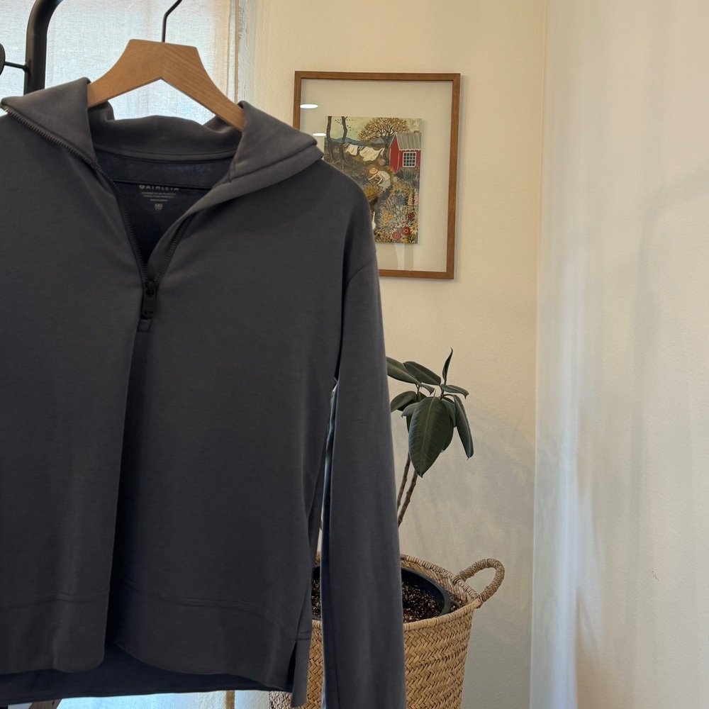 Athleta Seasoft Quarter Zip Jacket XXS - Picture 3 of 11